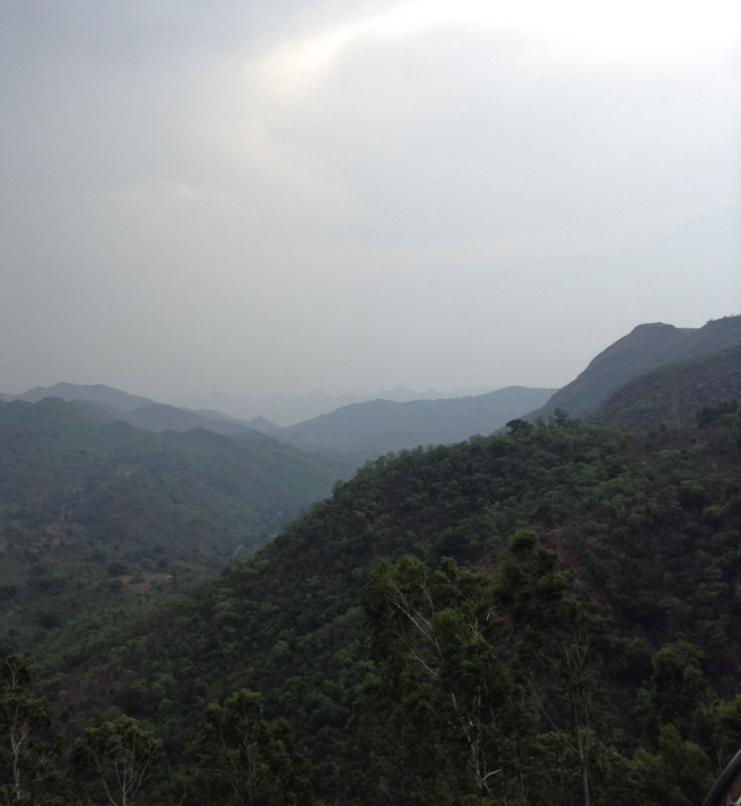 Hills in Haze
