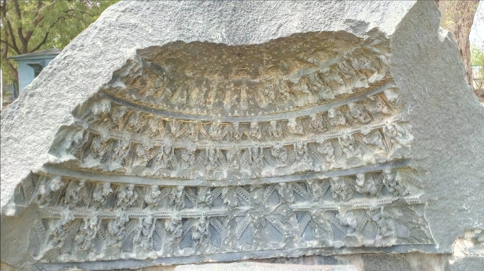 Kakatiya Stone Panel, Warangal Fort